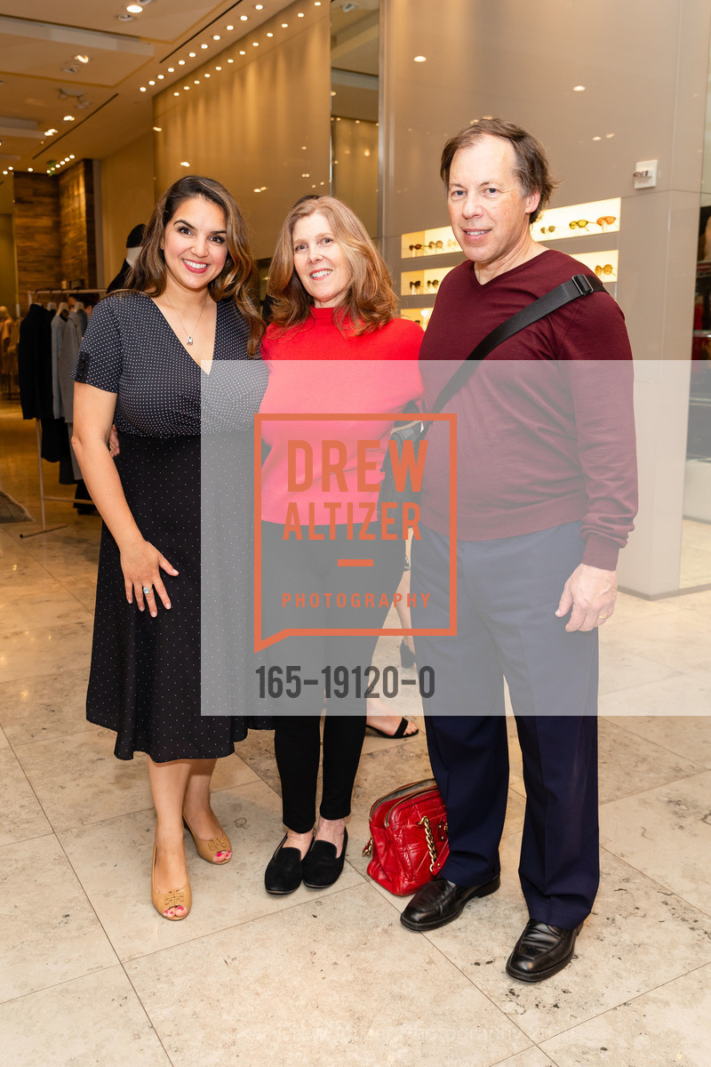 Anjou Ahlborn Kay, Leslie Fellman, Rober Mauer, SFMoMA x Max Mara In-Store Cocktail, Max Mara. 175 Post Street, September 11th, 2019, Photo #165-19120-0 Anjou Ahlborn Kay, Leslie Fellman, Rober Mauer, Photo #165-19120-0