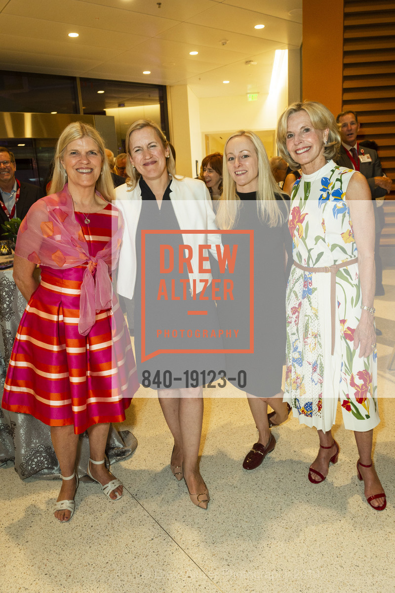Julia Hartung, Eugenie Van Wynen, Sheri Lockwood, Ann Rossi, The New Stanford Hospital Donor Reception, Stanford Hospital. 500 Pasteur Drive, September 11th, 2019, Photo #840-19123-0 Julia Hartung, Eugenie Van Wynen, Sheri Lockwood, Ann Rossi, Photo #840-19123-0
