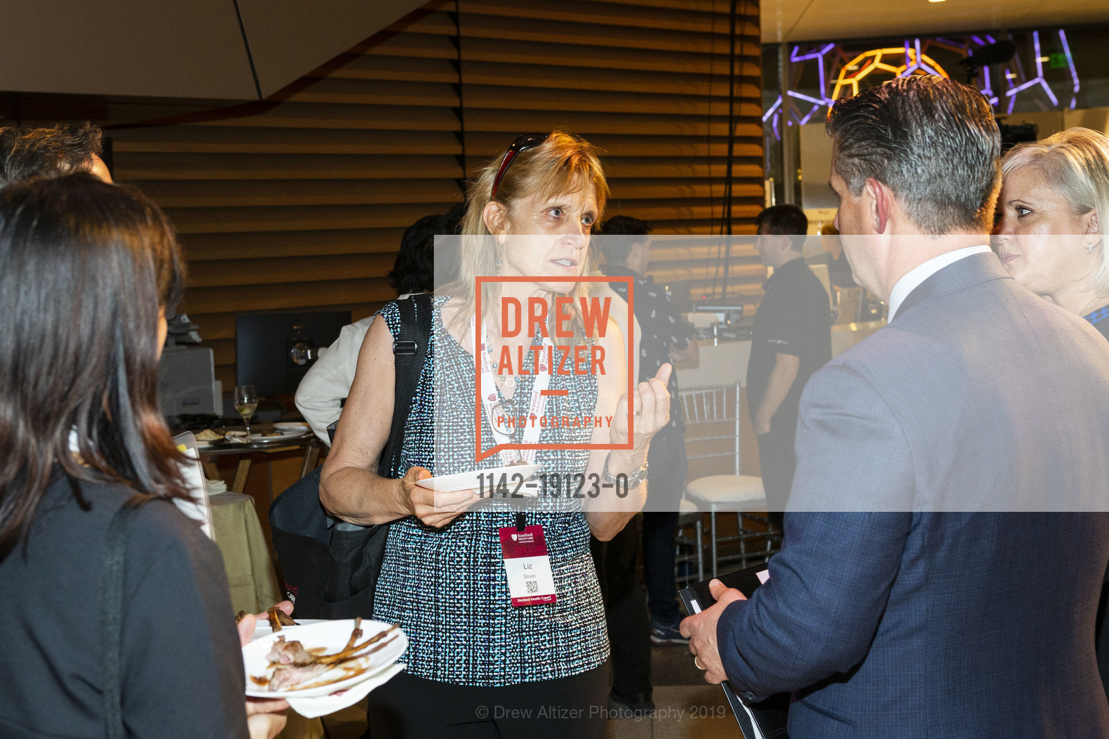 Liz Sloan, The New Stanford Hospital Donor Reception, Stanford Hospital. 500 Pasteur Drive, September 11th, 2019, Photo #1142-19123-0 Liz Sloan, Photo #1142-19123-0