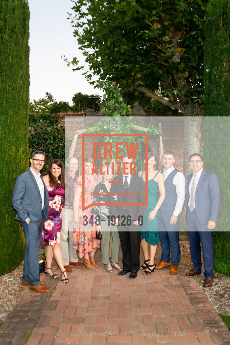 Greg DeHaaff, Jaimie Lyons, Ian Smith, Leslie Witt, Roberta Alleman, Dickon Isaacs, Raelene McAteer, Paraic Hayes, Filoli's Gala in the Garden 2019, Filoli Historic House & Gardens. 86 Cañada Road, September 13th, 2019, Photo #348-19126-0 Greg DeHaaff, Jaimie Lyons, Ian Smith, Leslie Witt, Roberta Alleman, Dickon Isaacs, Raelene McAteer, Paraic Hayes, Photo #348-19126-0