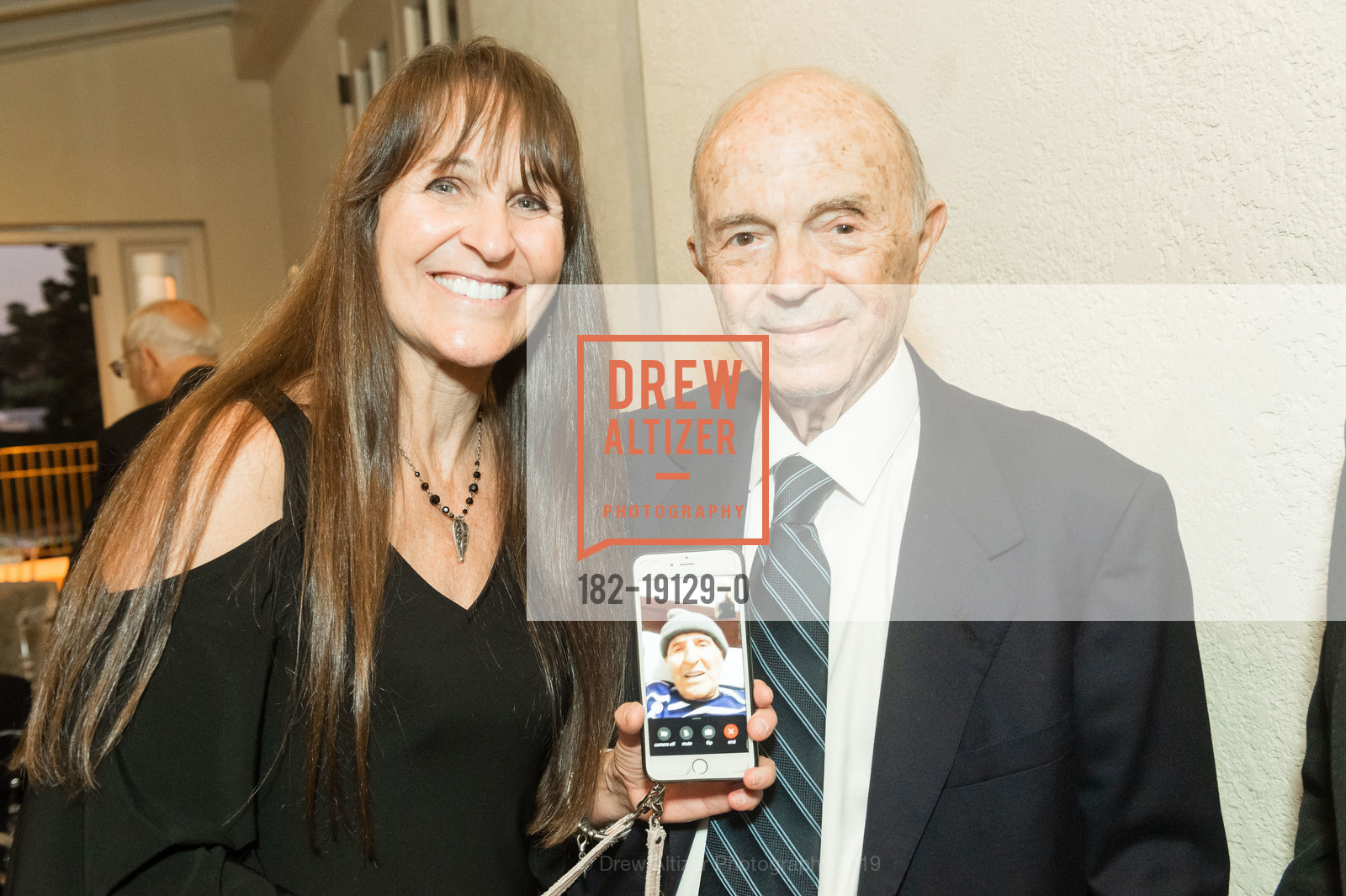 Vicky Hallam, Alan Malouf, Celebrating the Life of Alan Malouf, Olympic Club Lakeside. 599 CA-35, September 13th, 2019, Photo #182-19129-0 Vicky Hallam, Alan Malouf, Photo #182-19129-0
