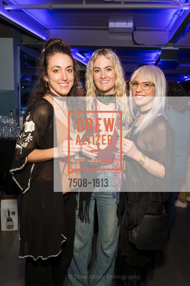 Liz Combe, Katie Kester, Keyla Headley, Science of Cocktails 2017, Exploratorium. Pier 15 Embarcadero, Photo #7508-1913 Liz Combe, Katie Kester, Keyla Headley, Photo #7508-1913