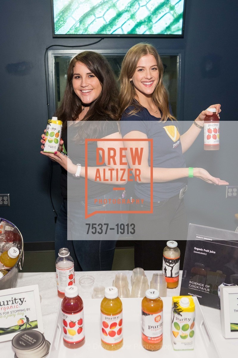 Kiara Sta Maria, Emma Cuvington, Science of Cocktails 2017, Exploratorium. Pier 15 Embarcadero, Photo #7537-1913 Kiara Sta Maria, Emma Cuvington, Photo #7537-1913