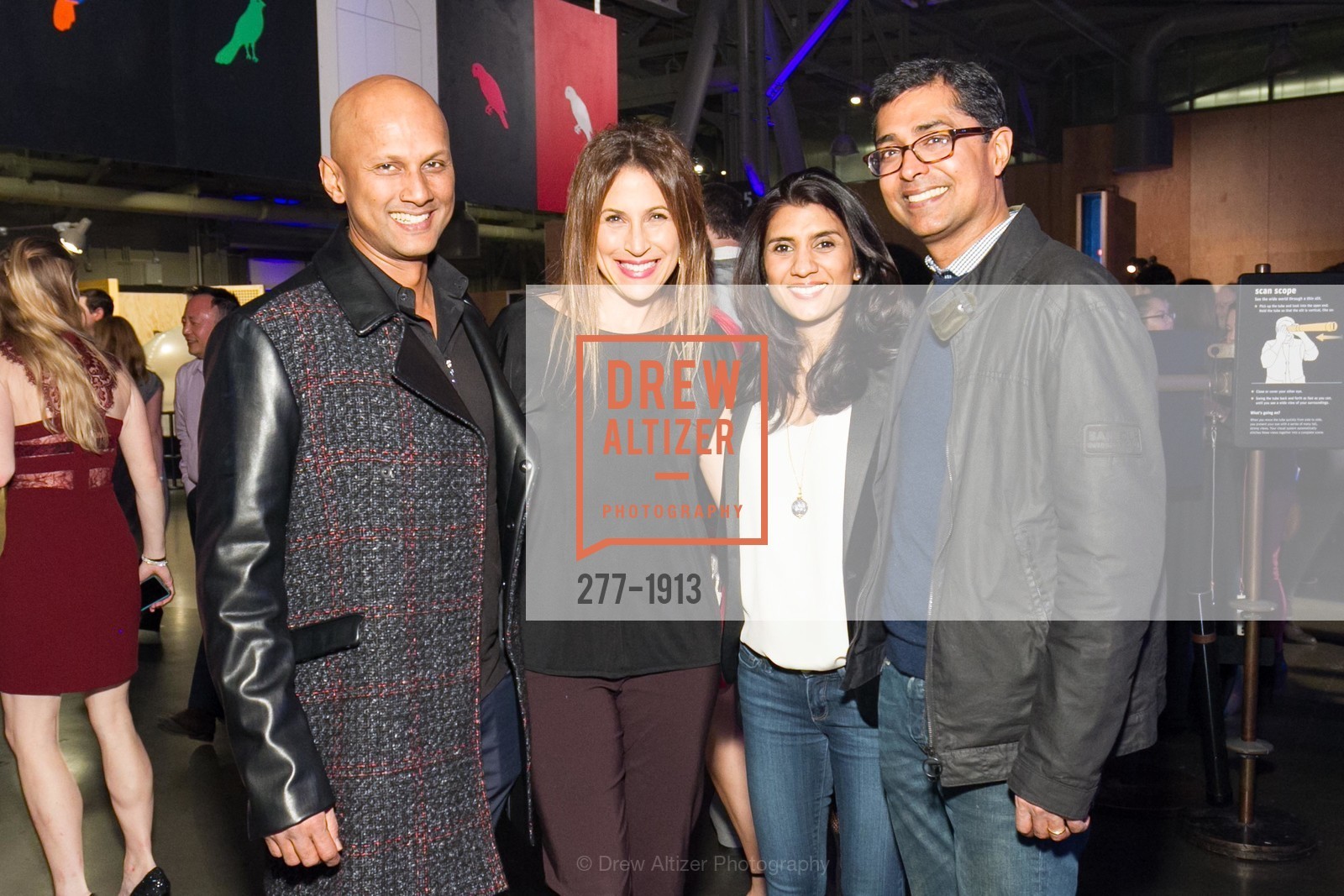 Anjan Mitra, Emily Mitra, Alka Agrawal, Ravin Agrawal, Photo #277-1913