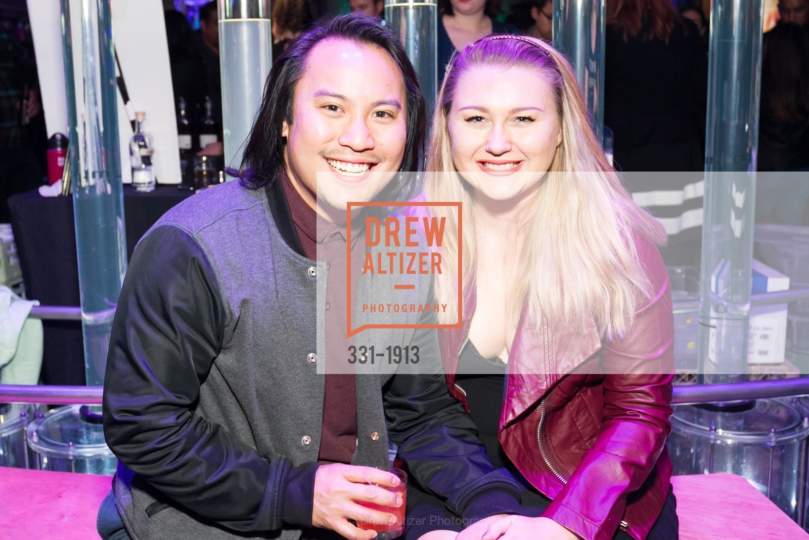Ryan Tubongbanua, Colleen O'Brien, Science of Cocktails 2017, Exploratorium. Pier 15 Embarcadero, Photo #331-1913 Ryan Tubongbanua, Colleen O'Brien, Photo #331-1913