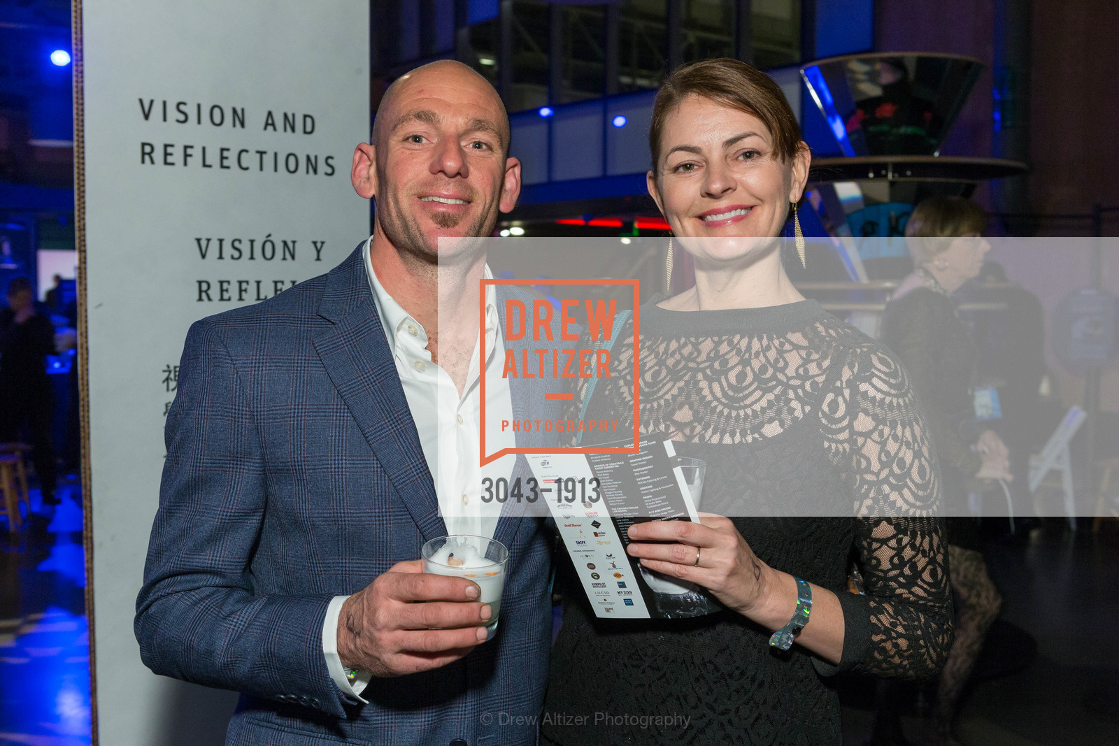 Hubby Clark, Lisa Busby, Science of Cocktails 2017, Exploratorium. Pier 15 Embarcadero, Photo #3043-1913 Hubby Clark, Lisa Busby, Photo #3043-1913