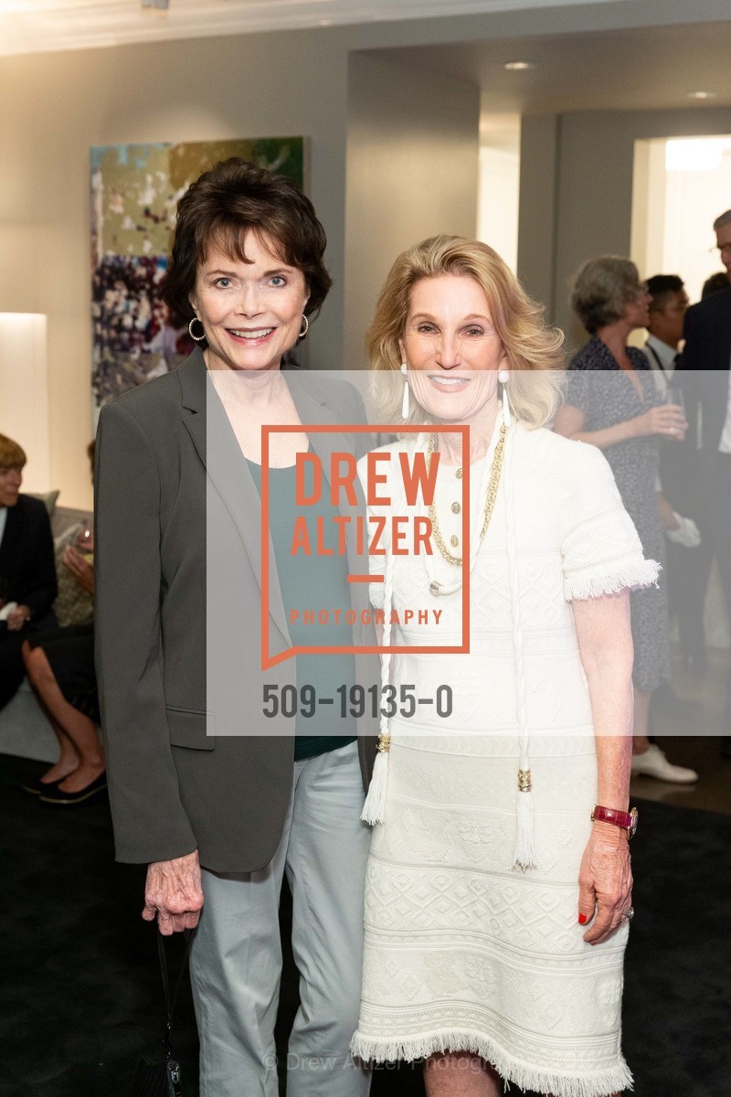 Kay Kimpton Walker, Lorna Meyer Calas, SF Advocacy for The National Museum of Women in the Arts "Surfacing Histories Sculpting Memories" Exhibition VIP Opening, CCA Hubbell St Gallery. 161 Hubbell Street, September 12th, 2019, Photo #509-19135-0 Kay Kimpton Walker, Lorna Meyer Calas, Photo #509-19135-0