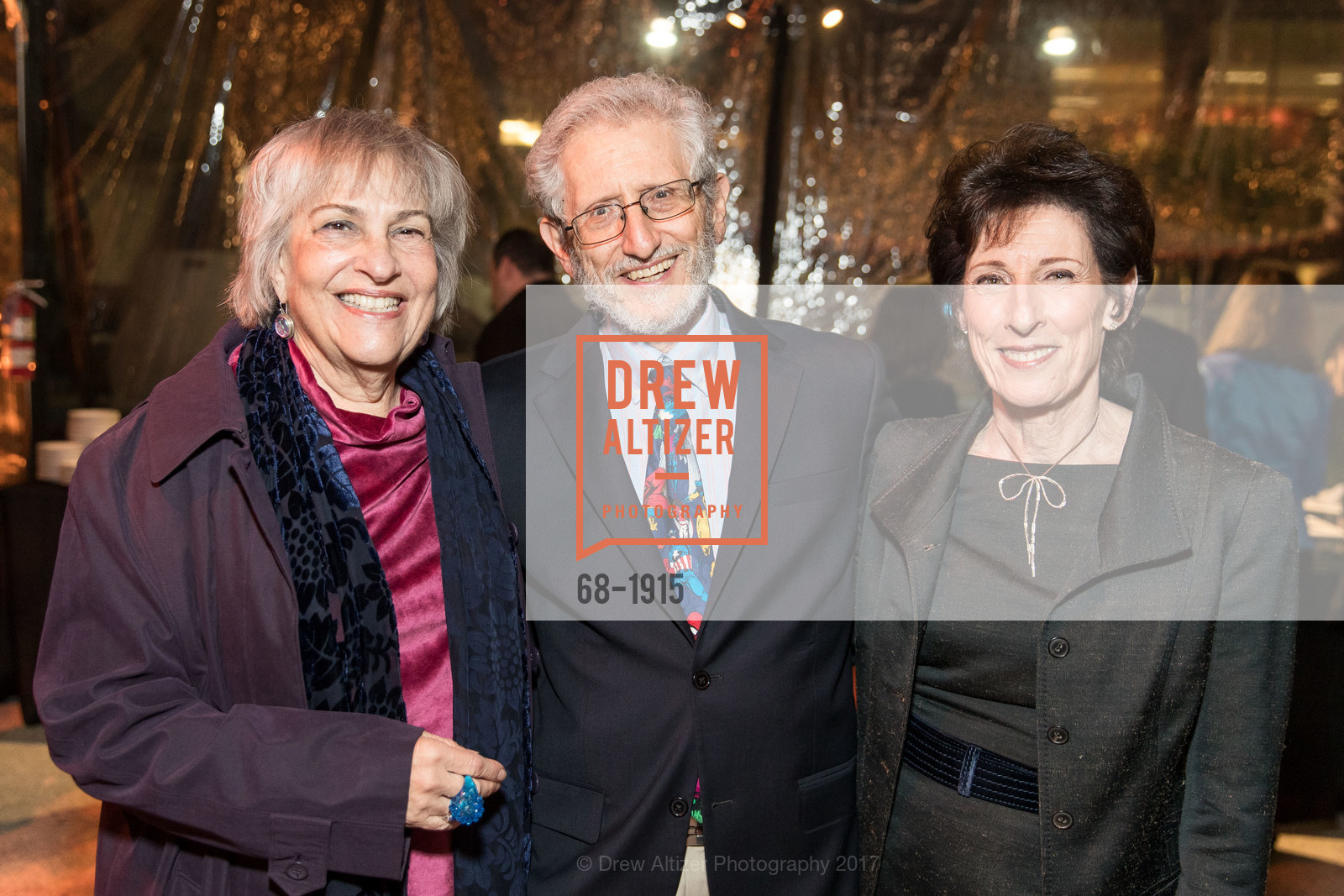 Judith Wasserman, Saul Wasserman, Wendy Kleckner, OFJCC Benefit Featuring Michael Franti, Oshman Family JCC. 3921 Fabian Way, Palo Alto, United States, February 4th, 2017, Photo #68-1915 Judith Wasserman, Saul Wasserman, Wendy Kleckner, Photo #68-1915