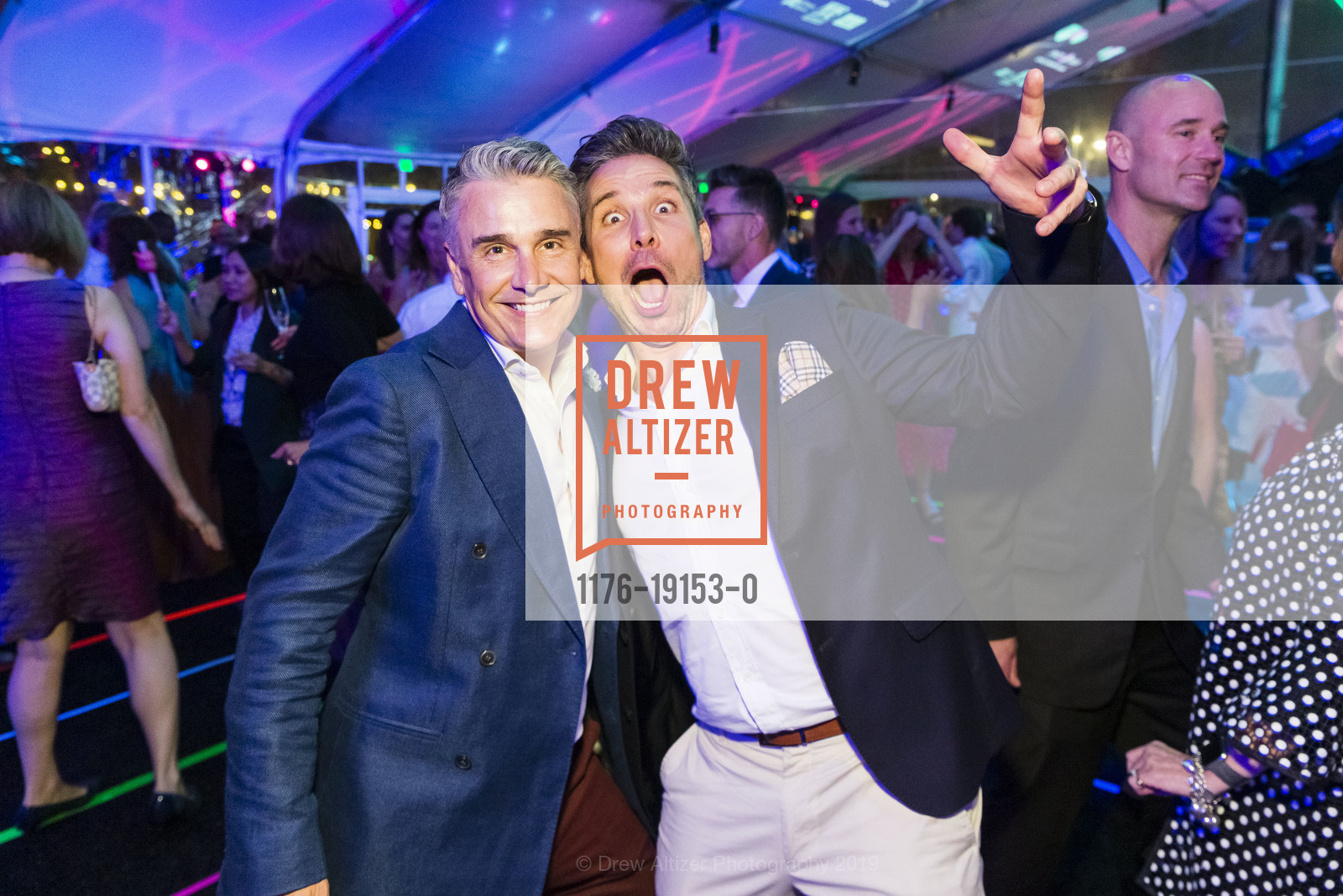Tom Lindsay, Kristoffer Cusick, Party for the Parks 2019, Civic Center Plaza, September 14th, 2019, Photo #1176-19153-0 Tom Lindsay, Kristoffer Cusick, Photo #1176-19153-0