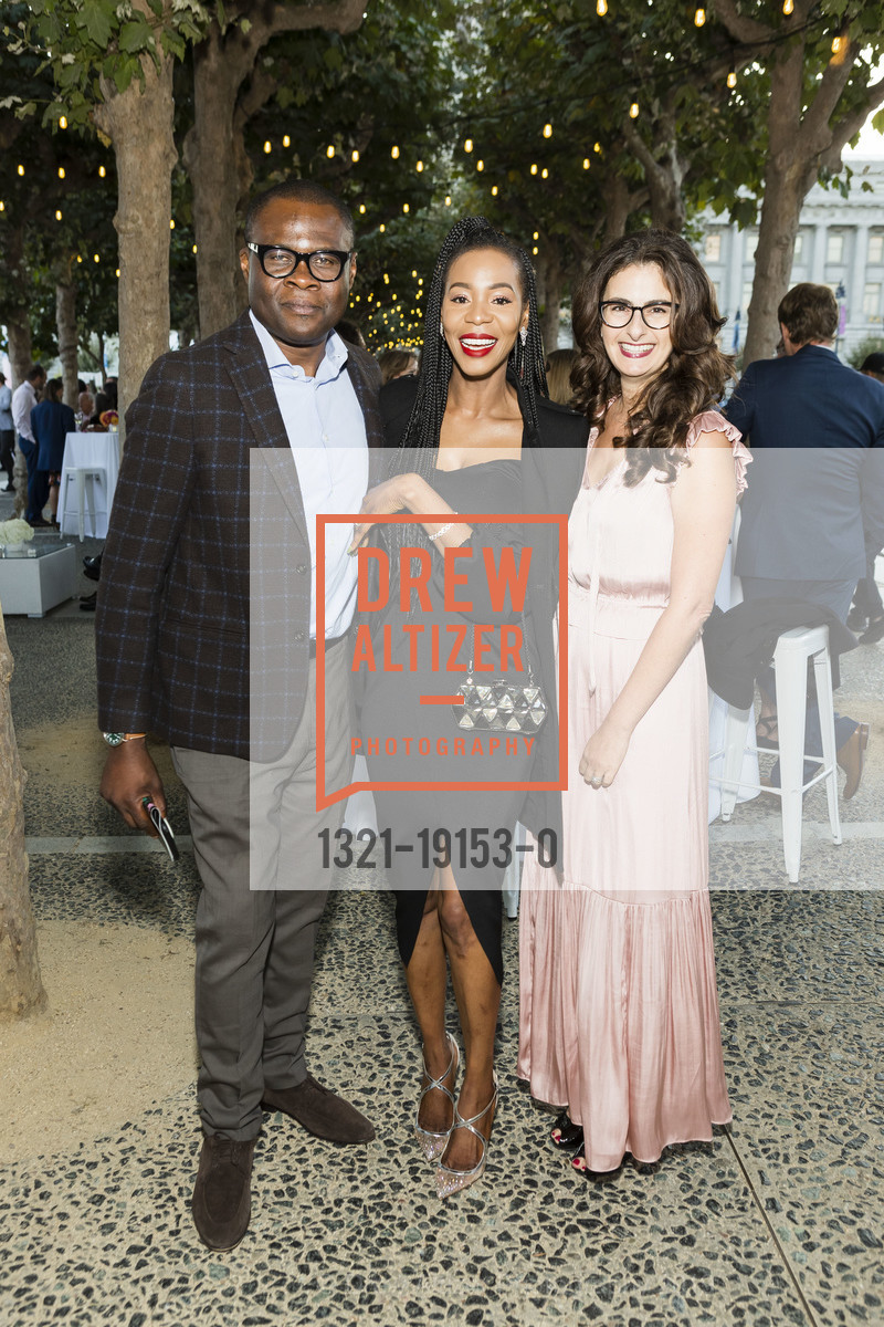 Toks Ajike, Sandra Ajike, Daliah Khoury, Party for the Parks 2019, Civic Center Plaza, September 14th, 2019, Photo #1321-19153-0 Toks Ajike, Sandra Ajike, Daliah Khoury, Photo #1321-19153-0