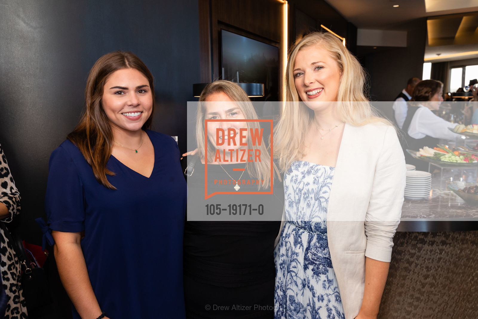 Alessandra Oswald, Legia Oswald, Kate Bechtel, 181 Fremont Hosts 2019 Wilkes Bashford Fundraiser, 181 Fremont Residences, Club Level, 39th Floor. 181 Fremont Street, September 18th, 2019, Photo #105-19171-0 Alessandra Oswald, Legia Oswald, Kate Bechtel, Photo #105-19171-0