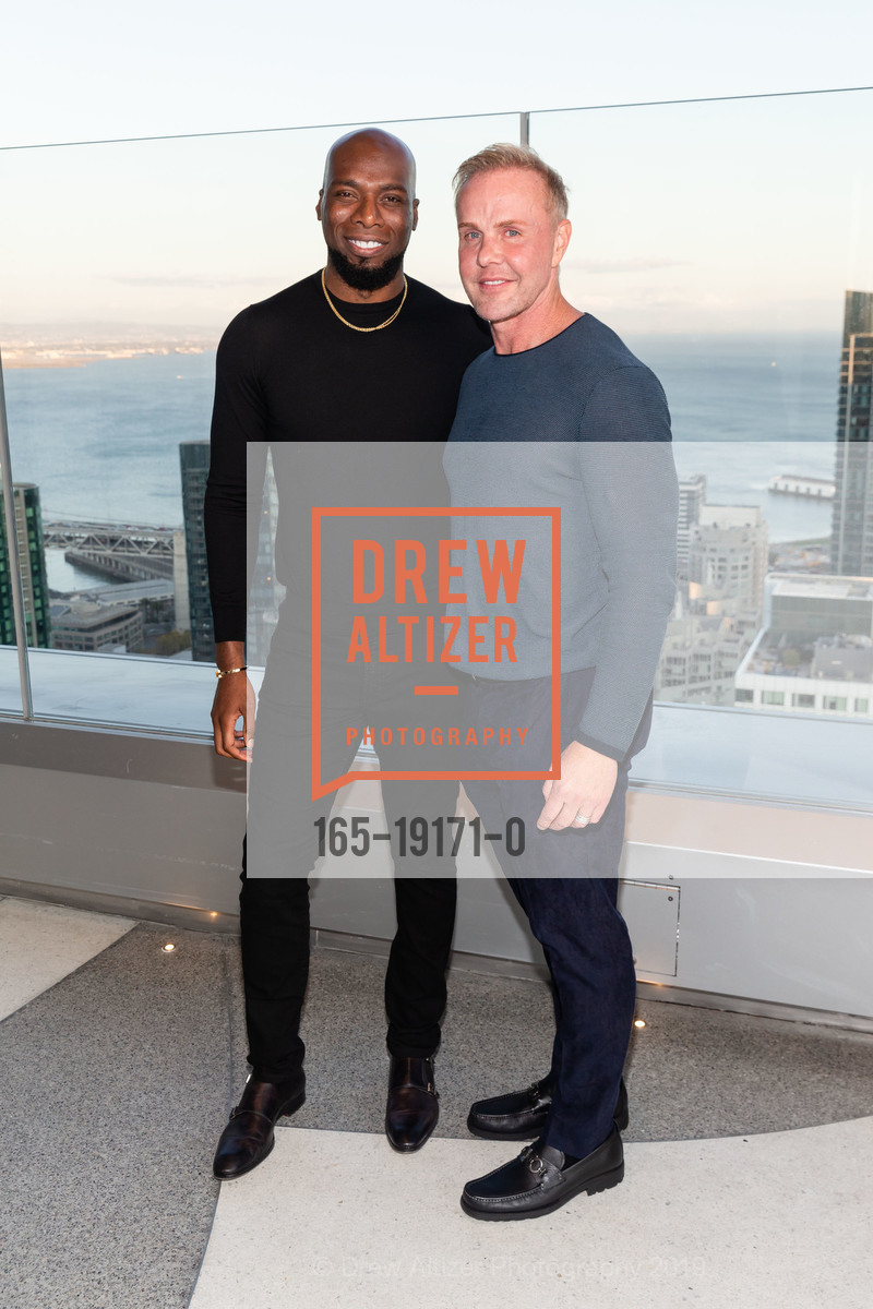 Basil Funk, Ken Funk, 181 Fremont Hosts 2019 Wilkes Bashford Fundraiser, 181 Fremont Residences, Club Level, 39th Floor. 181 Fremont Street, September 18th, 2019, Photo #165-19171-0 Basil Funk, Ken Funk, Photo #165-19171-0
