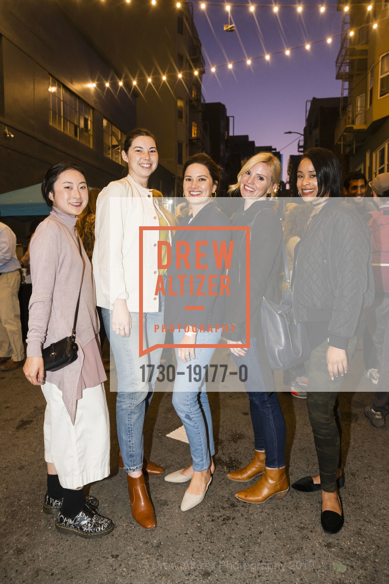 Diana Cao, Erin O'Brien, McKaela Costello, Becca Naviaus, Whitney Robinson, Tender Bender Block Party 2019, Cedar Street, September 19th, 2019, Photo #1730-19177-0 Diana Cao, Erin O'Brien, McKaela Costello, Becca Naviaus, Whitney Robinson, Photo #1730-19177-0