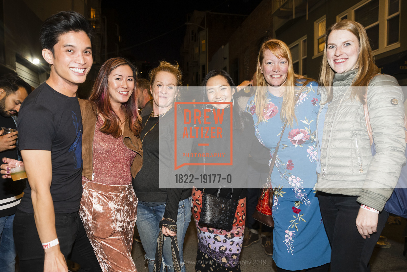 Kevin Pong, Alicia Lichtenstein, Mindy Steiner, Andi Nishita, Taryn Chorley, Cameron Cox, Tender Bender Block Party 2019, Cedar Street, September 19th, 2019, Photo #1822-19177-0 Kevin Pong, Alicia Lichtenstein, Mindy Steiner, Andi Nishita, Taryn Chorley, Cameron Cox, Photo #1822-19177-0