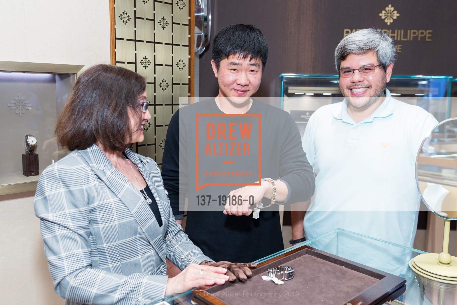 Nu Hinton, Danny Kwan, Martin Lagdameo, Shreve & Co. hosts Panerai VIP Event 2019, Shreve & Co. 329 Stanford Shopping Center, September 19th, 2019, Photo #137-19186-0 Nu Hinton, Danny Kwan, Martin Lagdameo, Photo #137-19186-0