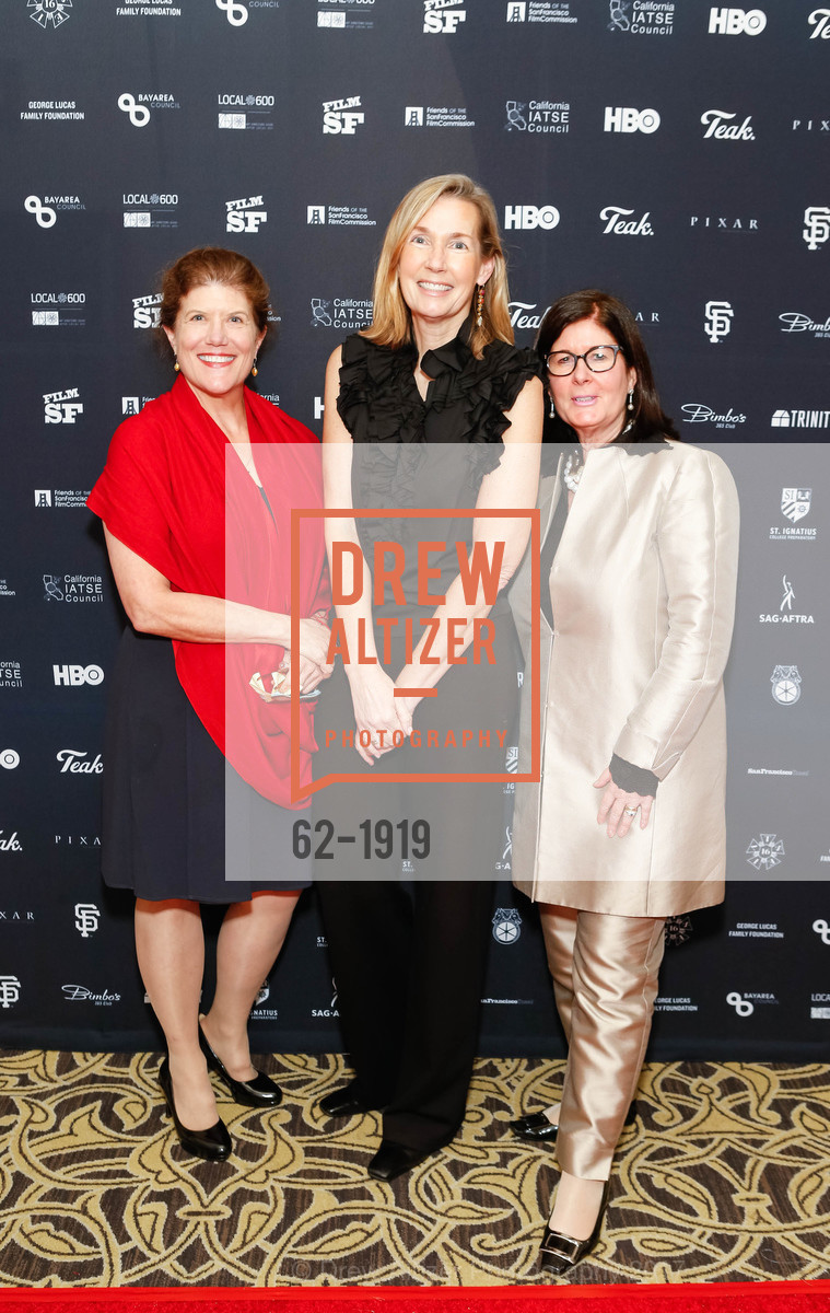 Joanne Desmond, Katherine Petrin, Katherine Kelly, Friends of the San Francisco Film Commission - Tribute to Chris Columbus, Fairmont San Francisco-Hotel, Gold Room. 950 Mason St, February 9th, 2017, Photo #62-1919 Joanne Desmond, Katherine Petrin, Katherine Kelly, Photo #62-1919