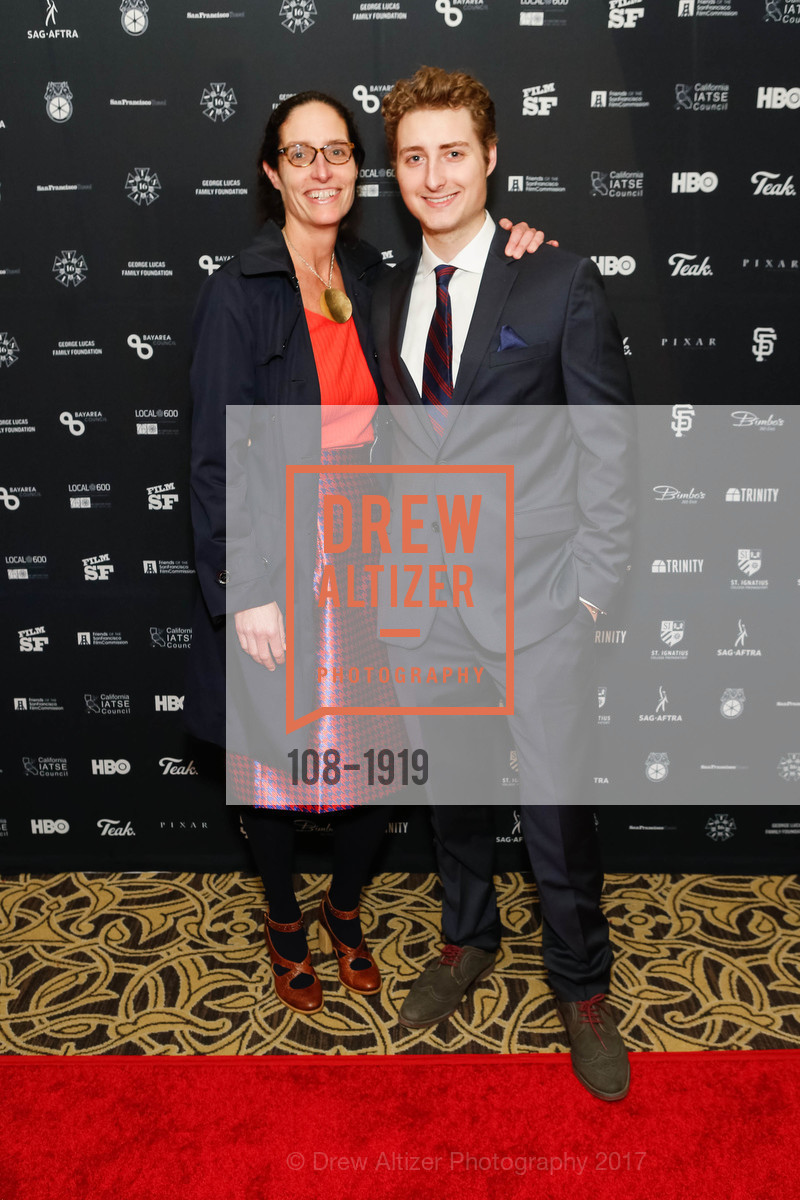 Kirsten Komoroske, Declan Schriever, Friends of the San Francisco Film Commission - Tribute to Chris Columbus, Fairmont San Francisco-Hotel, Gold Room. 950 Mason St, February 9th, 2017, Photo #108-1919 Kirsten Komoroske, Declan Schriever, Photo #108-1919