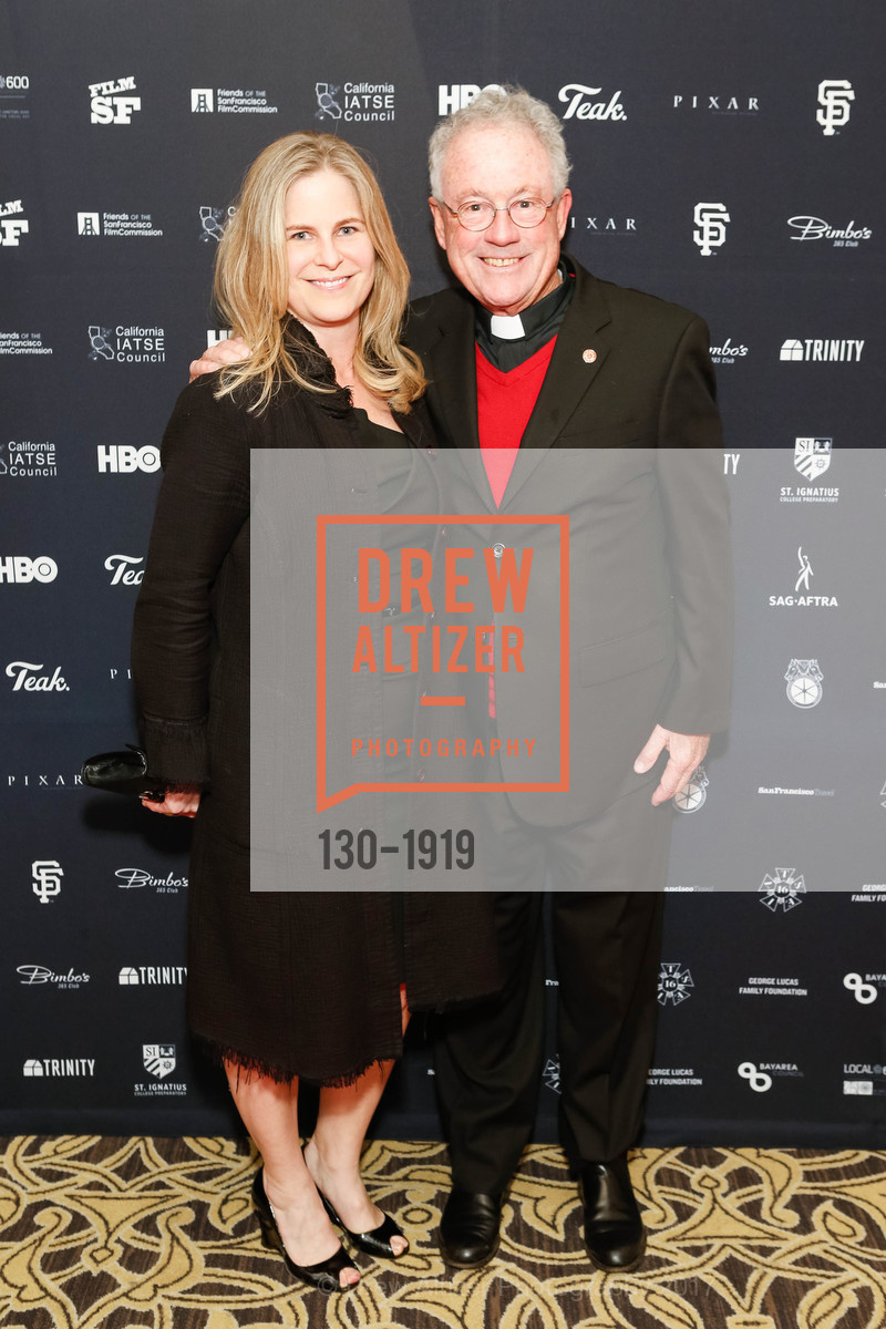 Nichelle Lyon, Eddie Reese, Friends of the San Francisco Film Commission - Tribute to Chris Columbus, Fairmont San Francisco-Hotel, Gold Room. 950 Mason St, February 9th, 2017, Photo #130-1919 Nichelle Lyon, Eddie Reese, Photo #130-1919