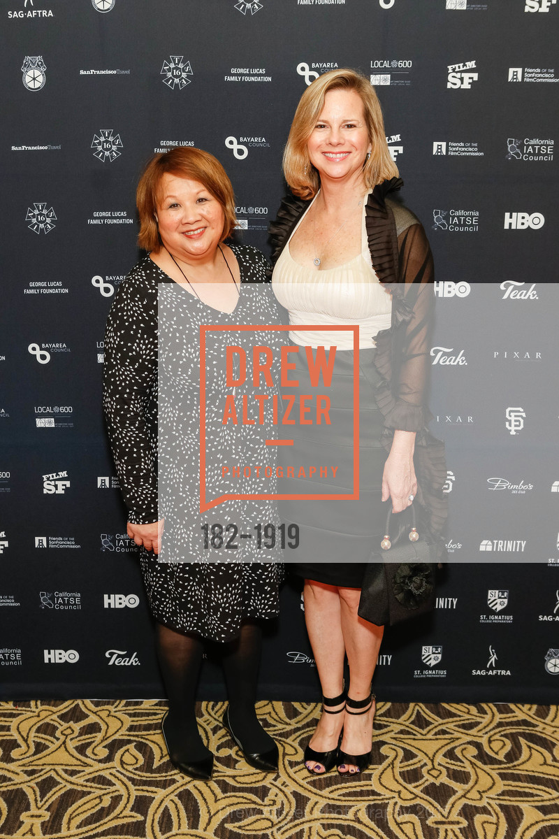 Mary Jung, Kat Anderson, Friends of the San Francisco Film Commission - Tribute to Chris Columbus, Fairmont San Francisco-Hotel, Gold Room. 950 Mason St, February 9th, 2017, Photo #182-1919 Mary Jung, Kat Anderson, Photo #182-1919