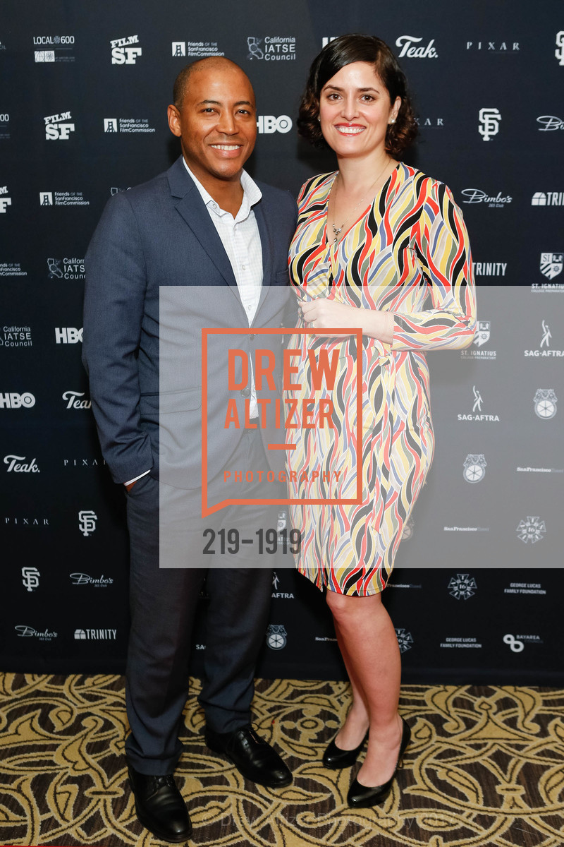 Ben Bartlett, Yelda Bartlett, Friends of the San Francisco Film Commission - Tribute to Chris Columbus, Fairmont San Francisco-Hotel, Gold Room. 950 Mason St, February 9th, 2017, Photo #219-1919 Ben Bartlett, Yelda Bartlett, Photo #219-1919