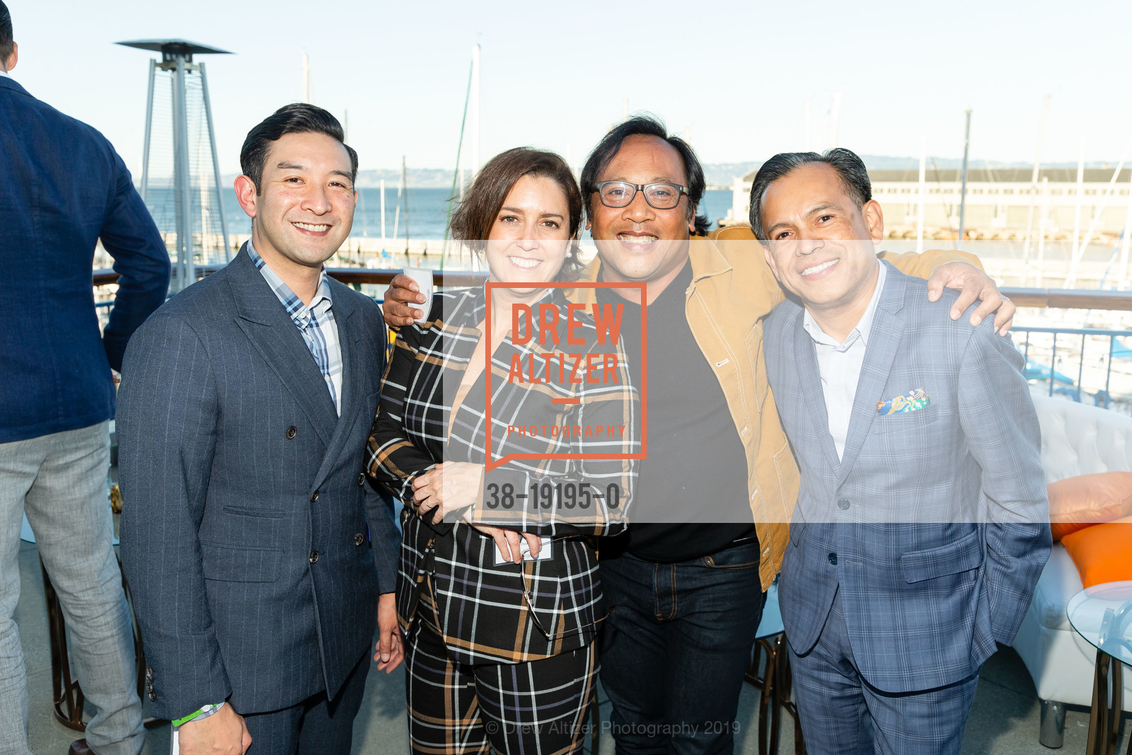 Matthew Salvan, Carolina Rata, Tom Pontino, Bertin Salas, Aquarium by the Bay Blue Marble Benefit 2019, Aquarium Of The Bay. Pier 39, September 20th, 2019, Photo #38-19195-0 Matthew Salvan, Carolina Rata, Tom Pontino, Bertin Salas, Photo #38-19195-0
