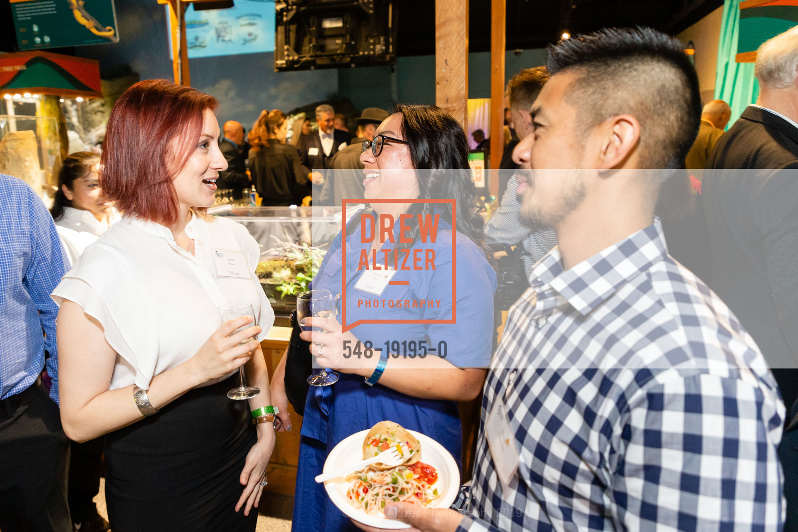Lauren Heater, Cassandra Jew, Aquarium by the Bay Blue Marble Benefit 2019, Aquarium Of The Bay. Pier 39, September 20th, 2019, Photo #548-19195-0 Lauren Heater, Cassandra Jew, Photo #548-19195-0