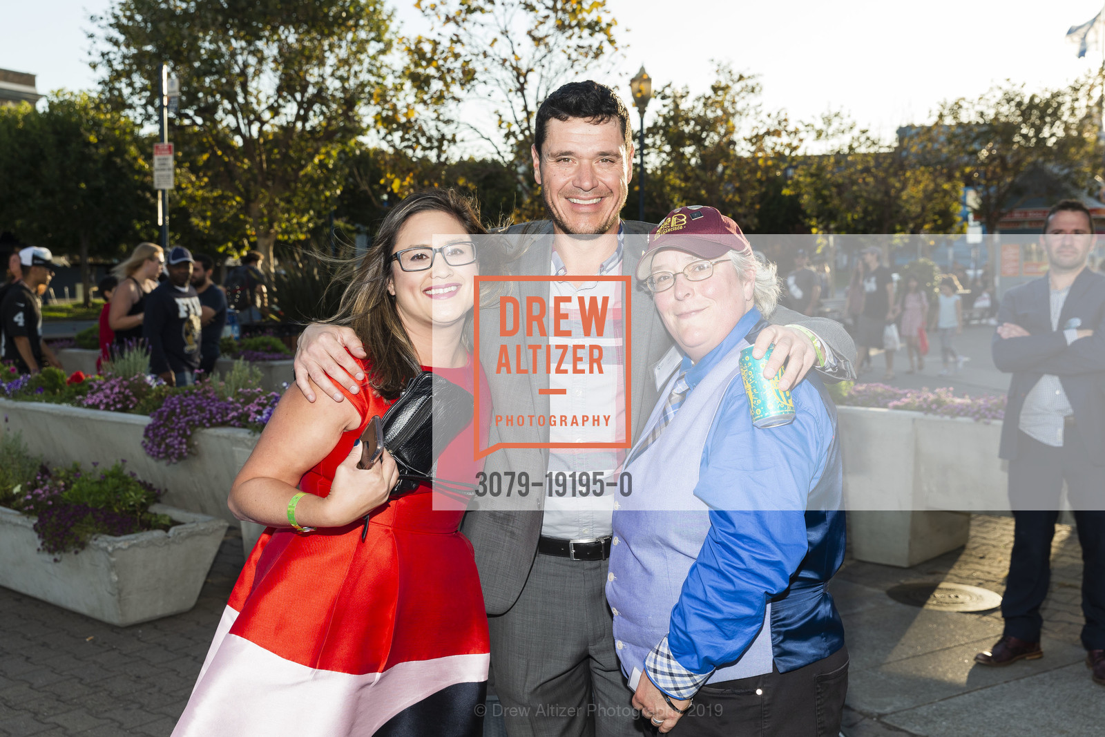 Nicole Ritthaler, Seth Swan, Stacy Marshall, Aquarium by the Bay Blue Marble Benefit 2019, Aquarium Of The Bay. Pier 39, September 20th, 2019, Photo #3079-19195-0 Nicole Ritthaler, Seth Swan, Stacy Marshall, Photo #3079-19195-0