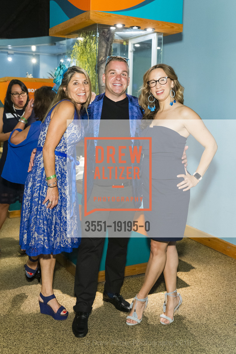 Jenny Rauh, Travis Becker, Tiffany Baker, Aquarium by the Bay Blue Marble Benefit 2019, Aquarium Of The Bay. Pier 39, September 20th, 2019, Photo #3551-19195-0 Jenny Rauh, Travis Becker, Tiffany Baker, Photo #3551-19195-0