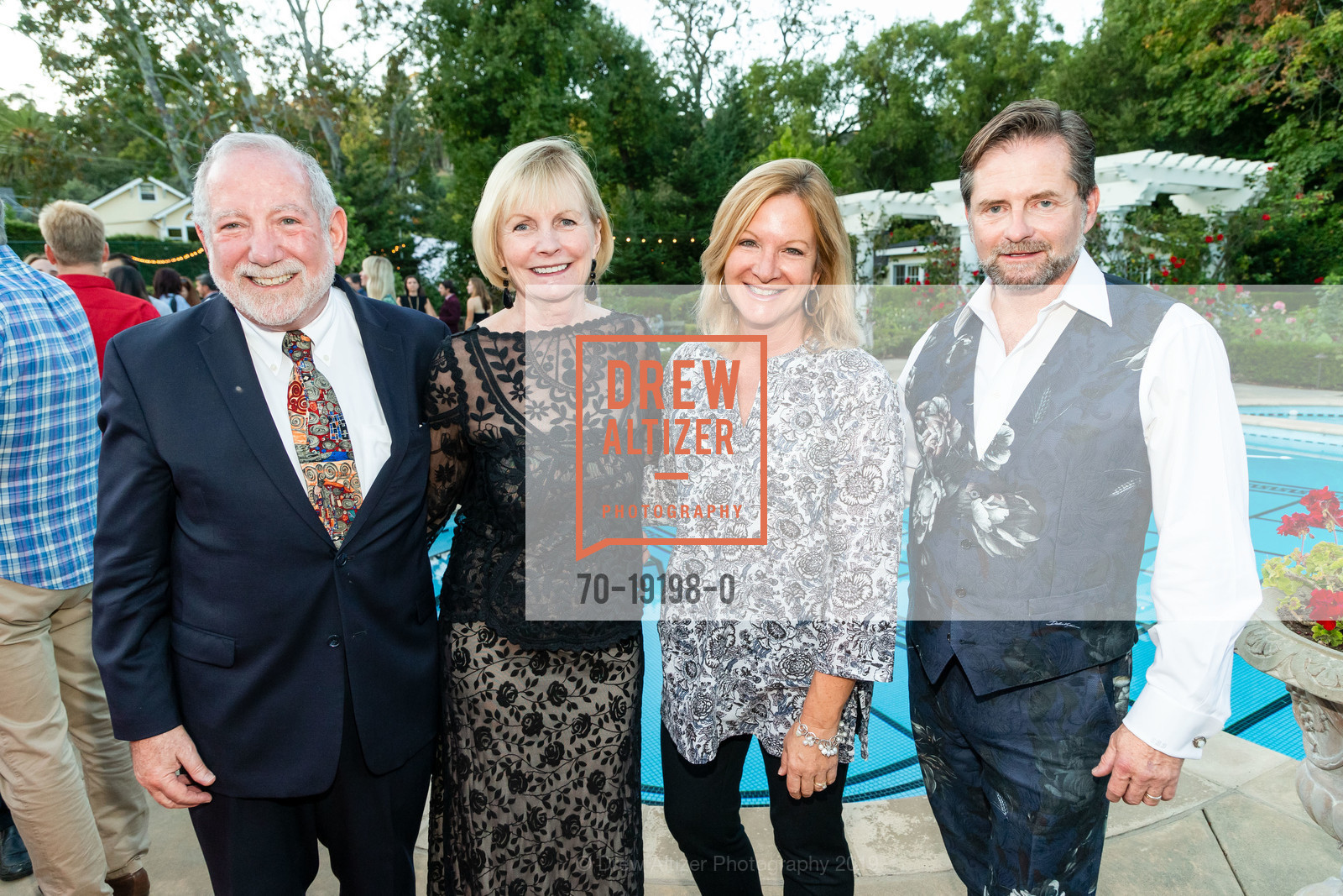 David Spielberg, Jacqueline Spielberg, Vicki Pedersen, Chris Dolan, SIDE BY SIDE hosts Reach for The Stars Gala 2019, 1 Locust Ave, September 21st, 2019, Photo #70-19198-0 David Spielberg, Jacqueline Spielberg, Vicki Pedersen, Chris Dolan, Photo #70-19198-0