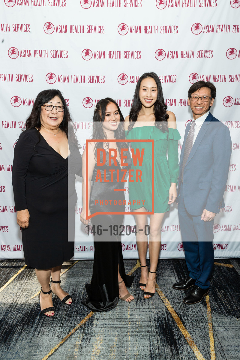 Sherry Hirota, Jen Nguyen, Crystal Lee, Carl Chan, Asian Health Services 45th Annual Gala, Oakland Marriott City Center. 1001 Broadway, September 21st, 2019, Photo #146-19204-0 Sherry Hirota, Jen Nguyen, Crystal Lee, Carl Chan, Photo #146-19204-0