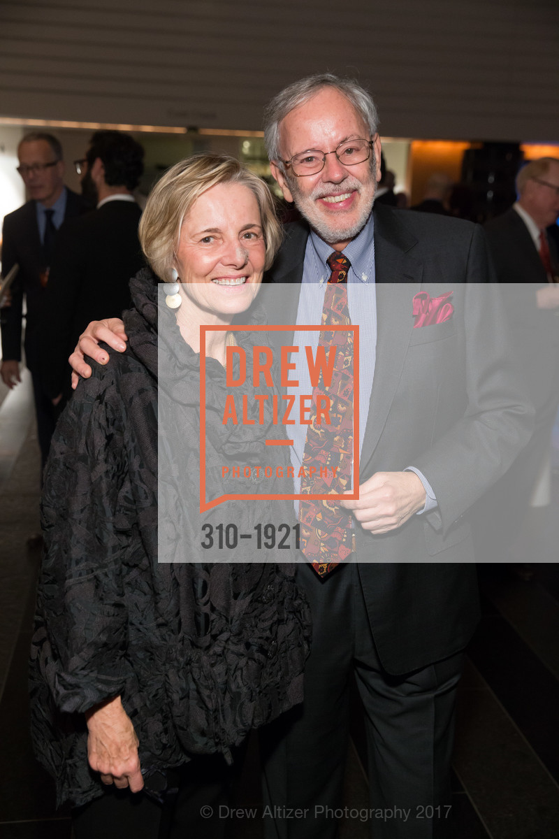 Peggy Greenfield, Richard Greenfield, SFMOMA Director's Circle Dinner, SFMOMA. 151 Third St, SF, February 8th, 2017, Photo #310-1921 Peggy Greenfield, Richard Greenfield, Photo #310-1921