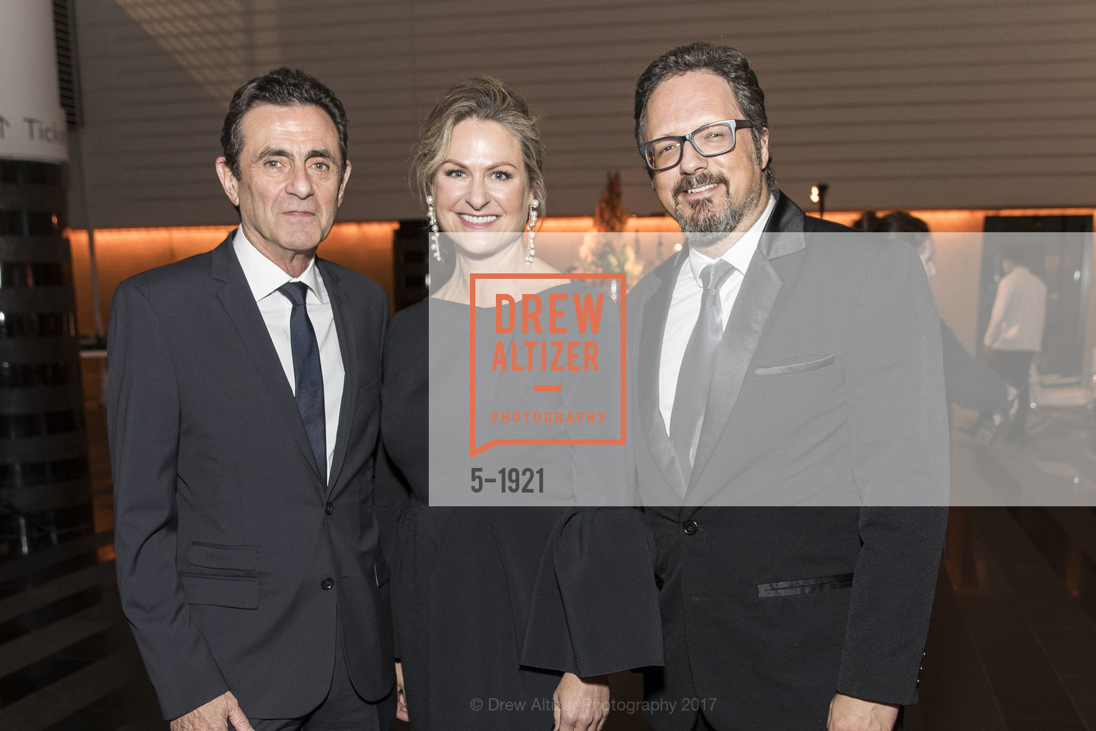Neal Benezra, Kim Anstatt Morton, SFMOMA Director's Circle Dinner, SFMOMA. 151 Third St, SF, February 8th, 2017, Photo #5-1921 Neal Benezra, Kim Anstatt Morton, Photo #5-1921