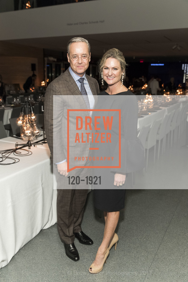 Douglas Durkin, Kim Anstatt Morton, SFMOMA Director's Circle Dinner, SFMOMA. 151 Third St, SF, February 8th, 2017, Photo #120-1921 Douglas Durkin, Kim Anstatt Morton, Photo #120-1921