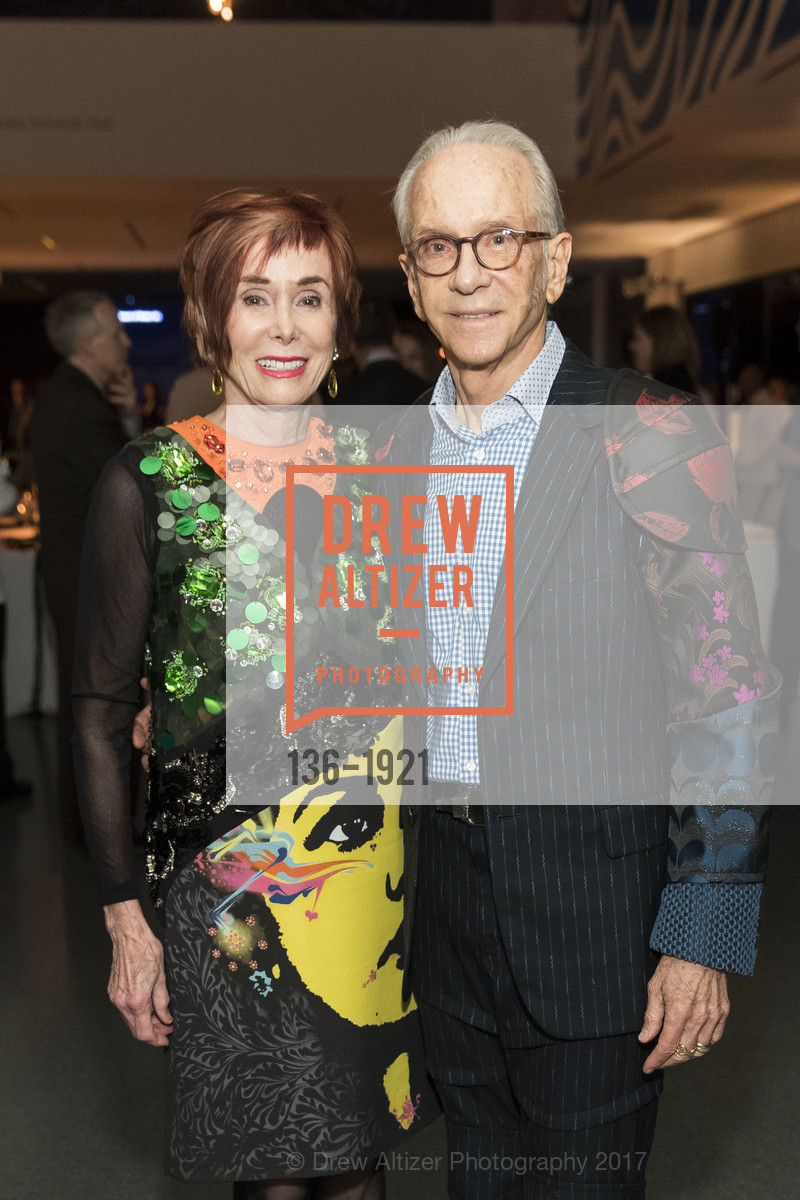 Norah Stone, Norman Stone, SFMOMA Director's Circle Dinner, SFMOMA. 151 Third St, SF, February 8th, 2017, Photo #136-1921 Norah Stone, Norman Stone, Photo #136-1921