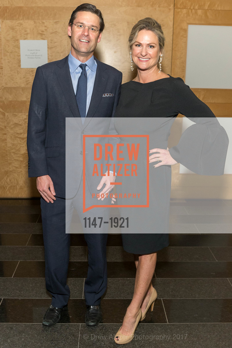 Ian Morton, Kim Anstatt Morton, SFMOMA Director's Circle Dinner, SFMOMA. 151 Third St, SF, February 8th, 2017, Photo #1147-1921 Ian Morton, Kim Anstatt Morton, Photo #1147-1921