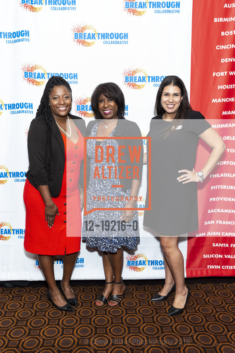 Ieesha Collins, Dara Northcroft, Rachel Martinez, Catch The Breakthrough Spirit Luncheon 2019, Julia Morgan Ballroom. 465 California, September 26th, 2019, Photo #12-19216-0 Ieesha Collins, Dara Northcroft, Rachel Martinez, Photo #12-19216-0