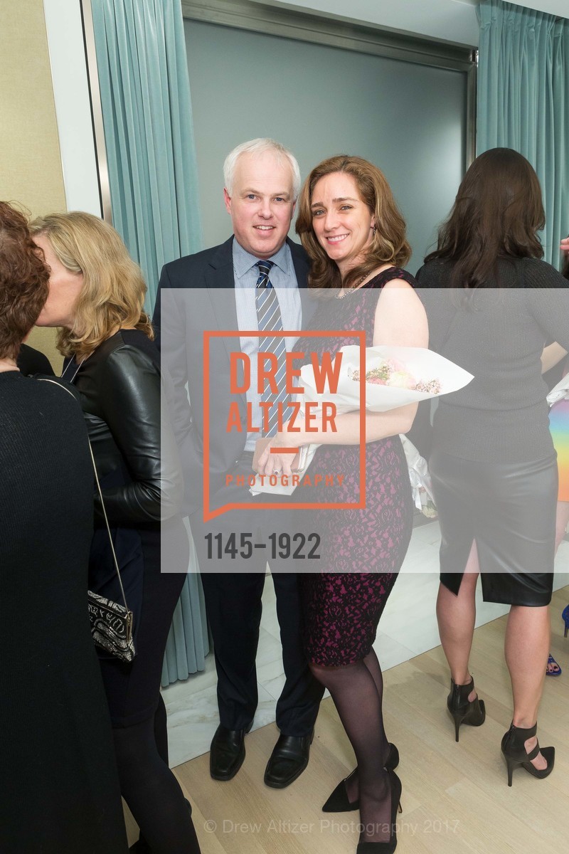Stan Riddle, Monika Moscoso-Riddle, Tiffany & Co. Grand Opening Event, Tiffany & Co. 150 Post St, February 9th, 2017, Photo #1145-1922 Stan Riddle, Monika Moscoso-Riddle, Photo #1145-1922