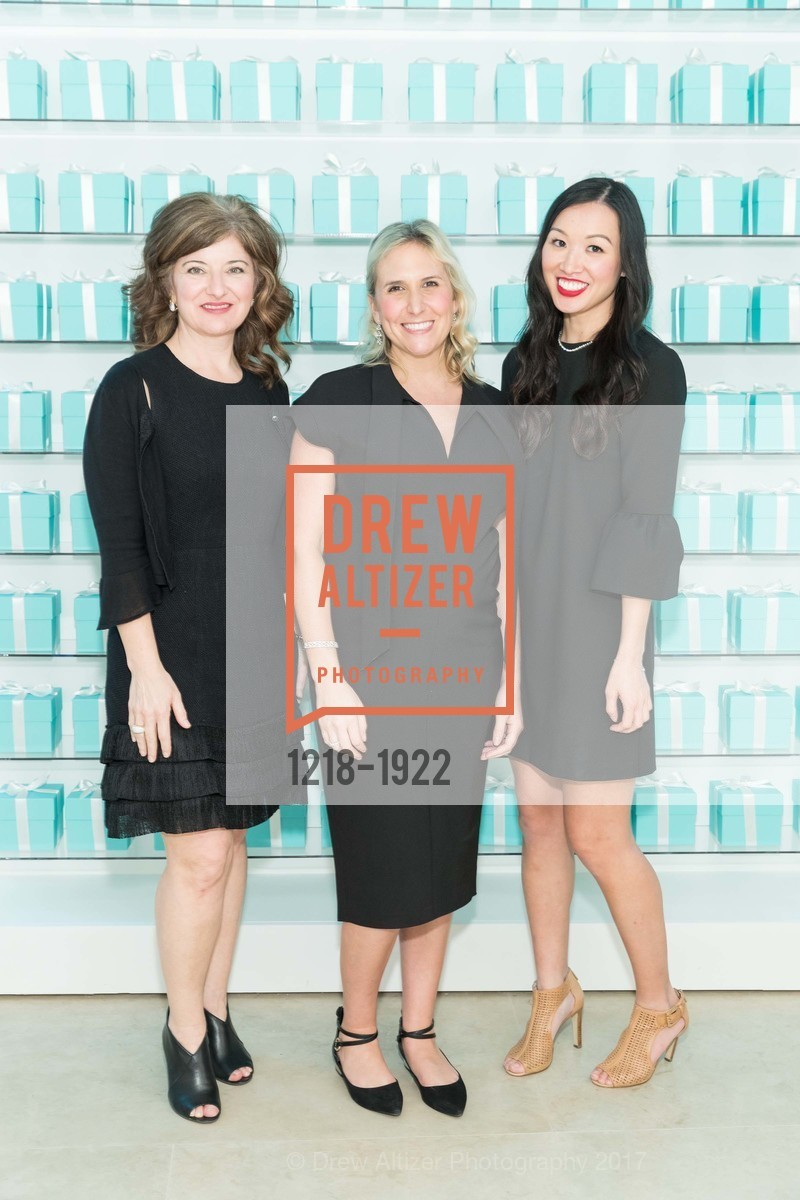 Danielle Rippon, Elizabeth Ackerman, Christina Liuk, Tiffany & Co. Grand Opening Event, Tiffany & Co. 150 Post St, February 9th, 2017, Photo #1218-1922 Danielle Rippon, Elizabeth Ackerman, Christina Liuk, Photo #1218-1922