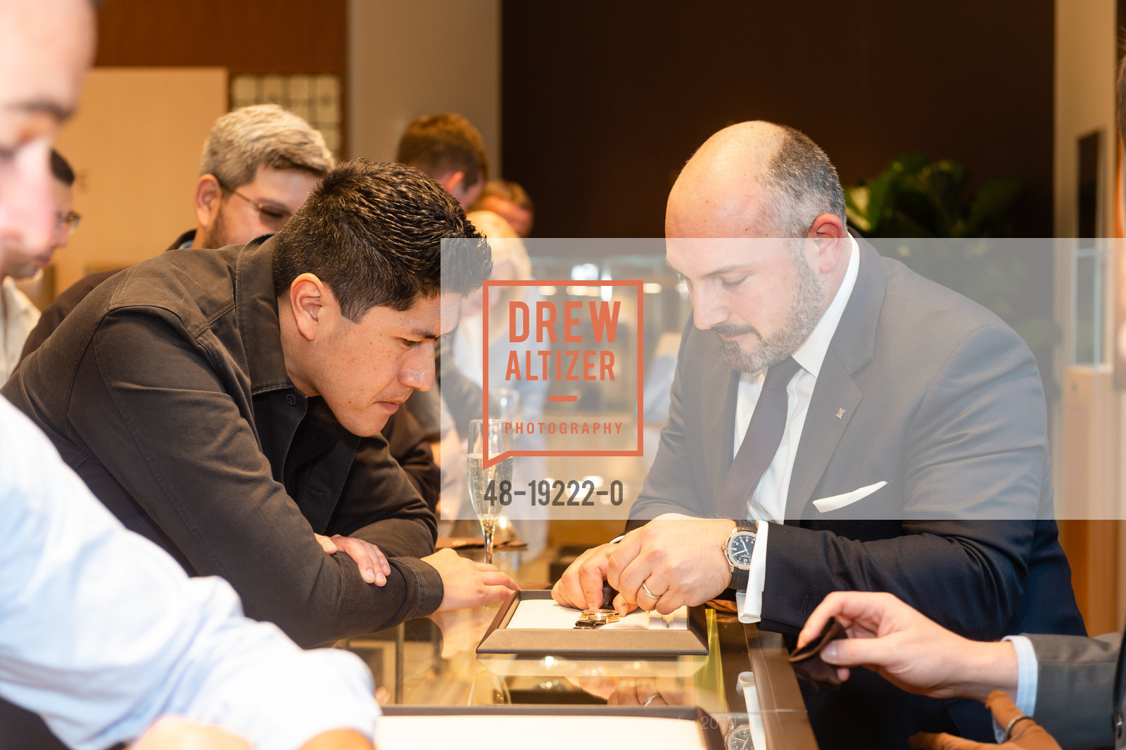 Michael Cheng, Joseph Vigorito, Shreve & Co. Hosts Patek Phillippe Event 2019, Stanford Shopping Center. 329 Stanford Shopping Center, October 2nd, 2019, Photo #48-19222-0 Michael Cheng, Joseph Vigorito, Photo #48-19222-0