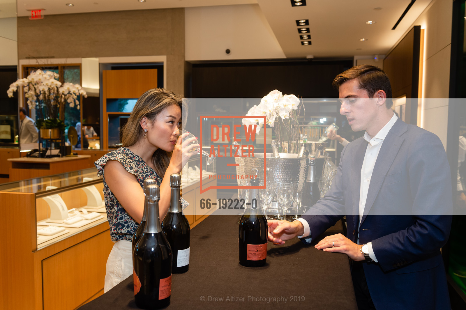 Stella Dai, Clement Calleja, Shreve & Co. Hosts Patek Phillippe Event 2019, Stanford Shopping Center. 329 Stanford Shopping Center, October 2nd, 2019, Photo #66-19222-0 Stella Dai, Clement Calleja, Photo #66-19222-0