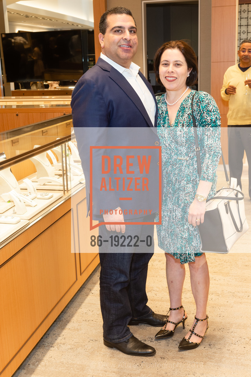 Rezwan Pavri, Azarmeen Pavri, Shreve & Co. Hosts Patek Phillippe Event 2019, Stanford Shopping Center. 329 Stanford Shopping Center, October 2nd, 2019, Photo #86-19222-0 Rezwan Pavri, Azarmeen Pavri, Photo #86-19222-0