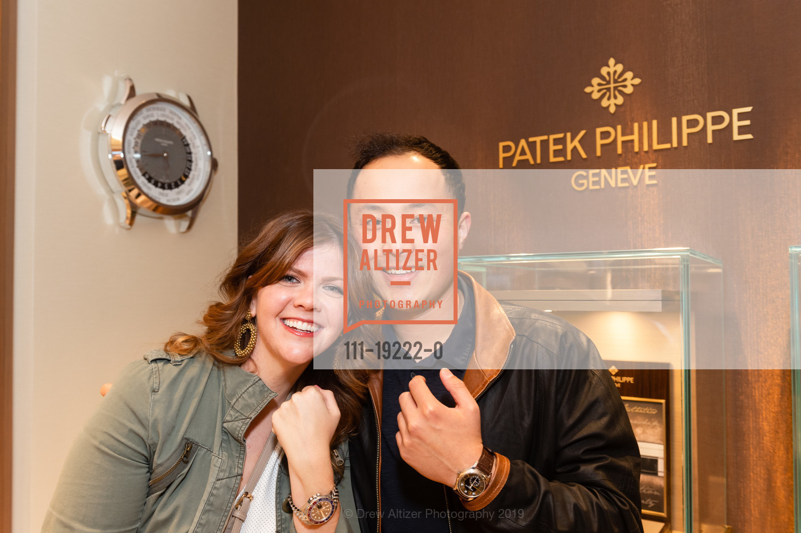 Joy Gadd, John Hsieh, Shreve & Co. Hosts Patek Phillippe Event 2019, Stanford Shopping Center. 329 Stanford Shopping Center, October 2nd, 2019, Photo #111-19222-0 Joy Gadd, John Hsieh, Photo #111-19222-0