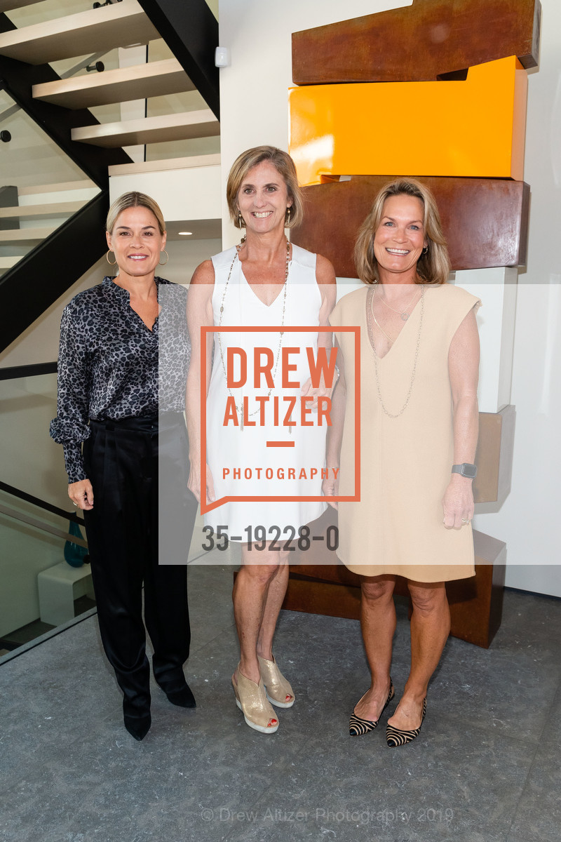 Cat Cora with Sheri Sobrato Brisson and Eileen Bocci Campbell