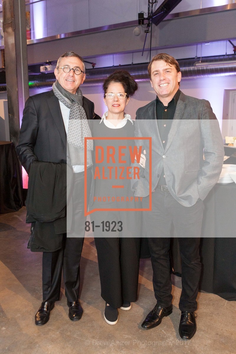 Paul Wiseman, Megan Werner, Matthew Millman, Art House Launch Party, Minnesota Street Project. 1275 Minnesota Street, February 9th, 2017, Photo #81-1923 Paul Wiseman, Megan Werner, Matthew Millman, Photo #81-1923