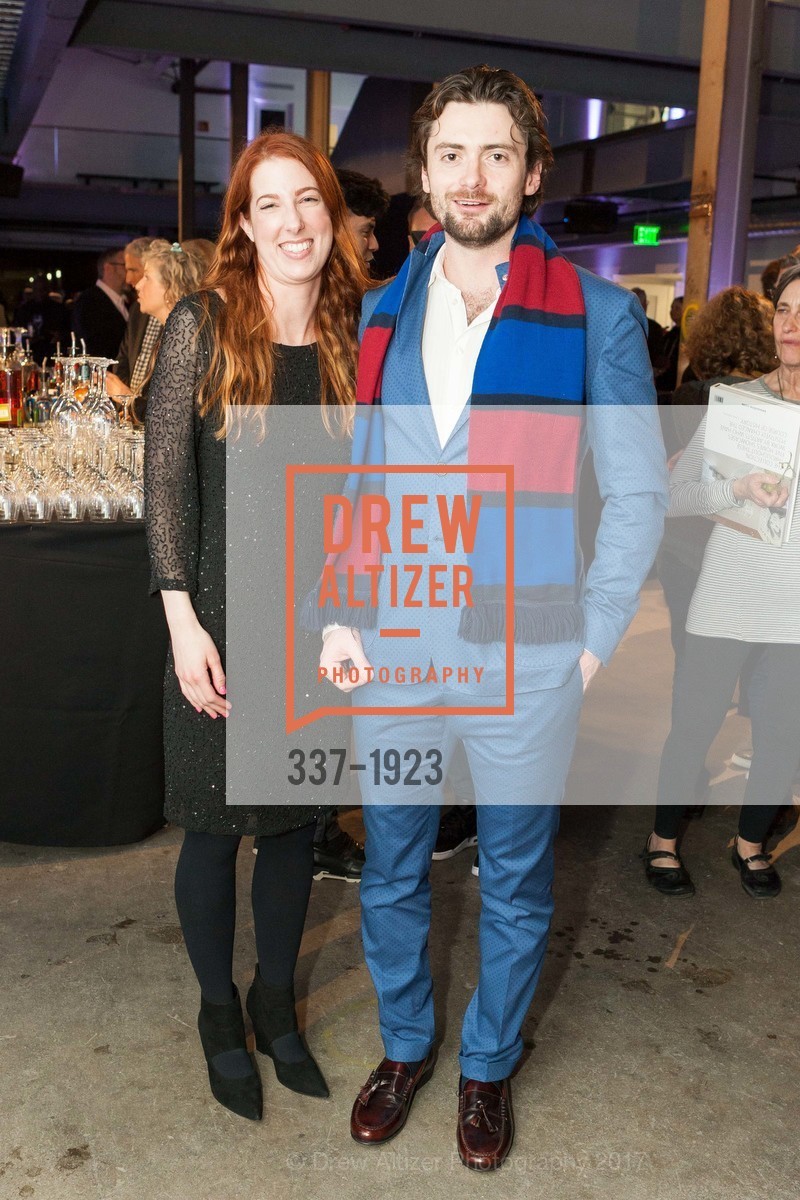 Natalie Schreyer, Owen Drake, Art House Launch Party, Minnesota Street Project. 1275 Minnesota Street, February 9th, 2017, Photo #337-1923 Natalie Schreyer, Owen Drake, Photo #337-1923