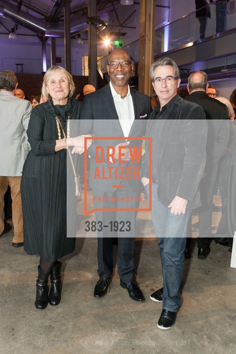 Chez Touchatt, Dennis Rhodes, Alan Peebles, Art House Launch Party, Minnesota Street Project. 1275 Minnesota Street, February 9th, 2017, Photo #383-1923 Chez Touchatt, Dennis Rhodes, Alan Peebles, Photo #383-1923