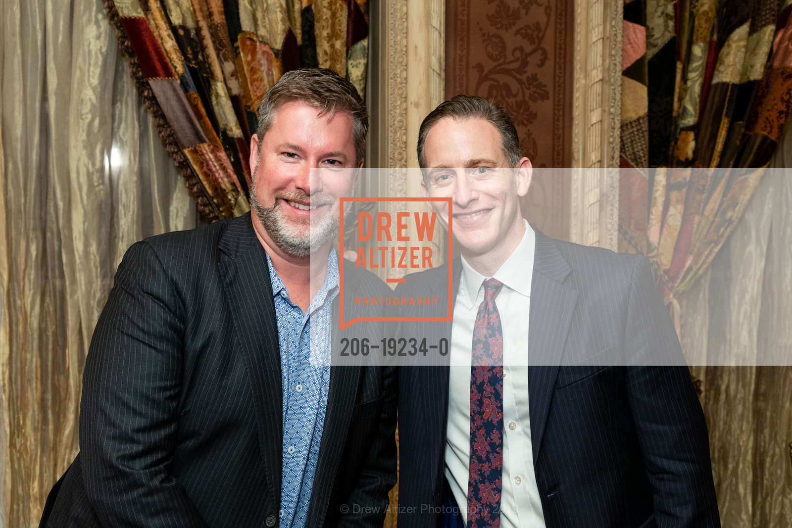 Chris Lorway, Jeremy Geffen, Gordon and Ann Getty Host New Century Chamber Orchestra, Private Residence, September 25th, 2019, Photo #206-19234-0 Chris Lorway, Jeremy Geffen, Photo #206-19234-0