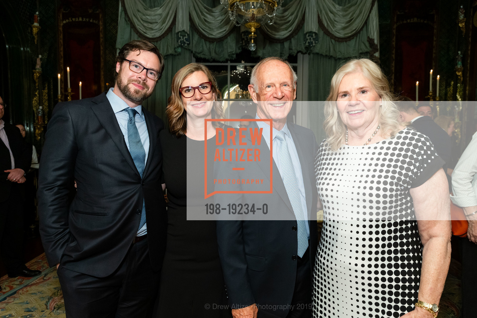 Jon Rabbe, Kate Rabbe, John Gambs, Paula Gambs, Gordon and Ann Getty Host New Century Chamber Orchestra, Private Residence, September 25th, 2019, Photo #198-19234-0 Jon Rabbe, Kate Rabbe, John Gambs, Paula Gambs, Photo #198-19234-0