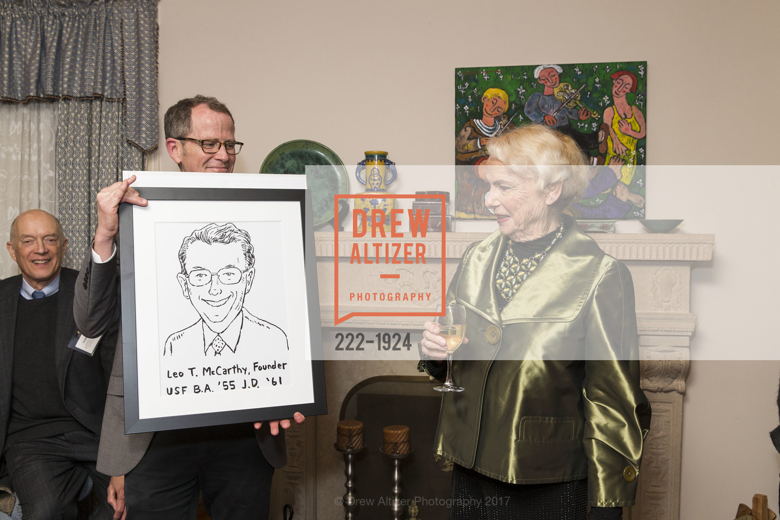 David Donahue, Jackie McCarthy, Kick-off Cocktail Reception for the 15th Anniversary of the Leo T. McCarthy Center at USF, Leo T McCarthy Center. 400 MAGELLAN AVENUE, February 9th, 2017, Photo #222-1924 David Donahue, Jackie McCarthy, Photo #222-1924
