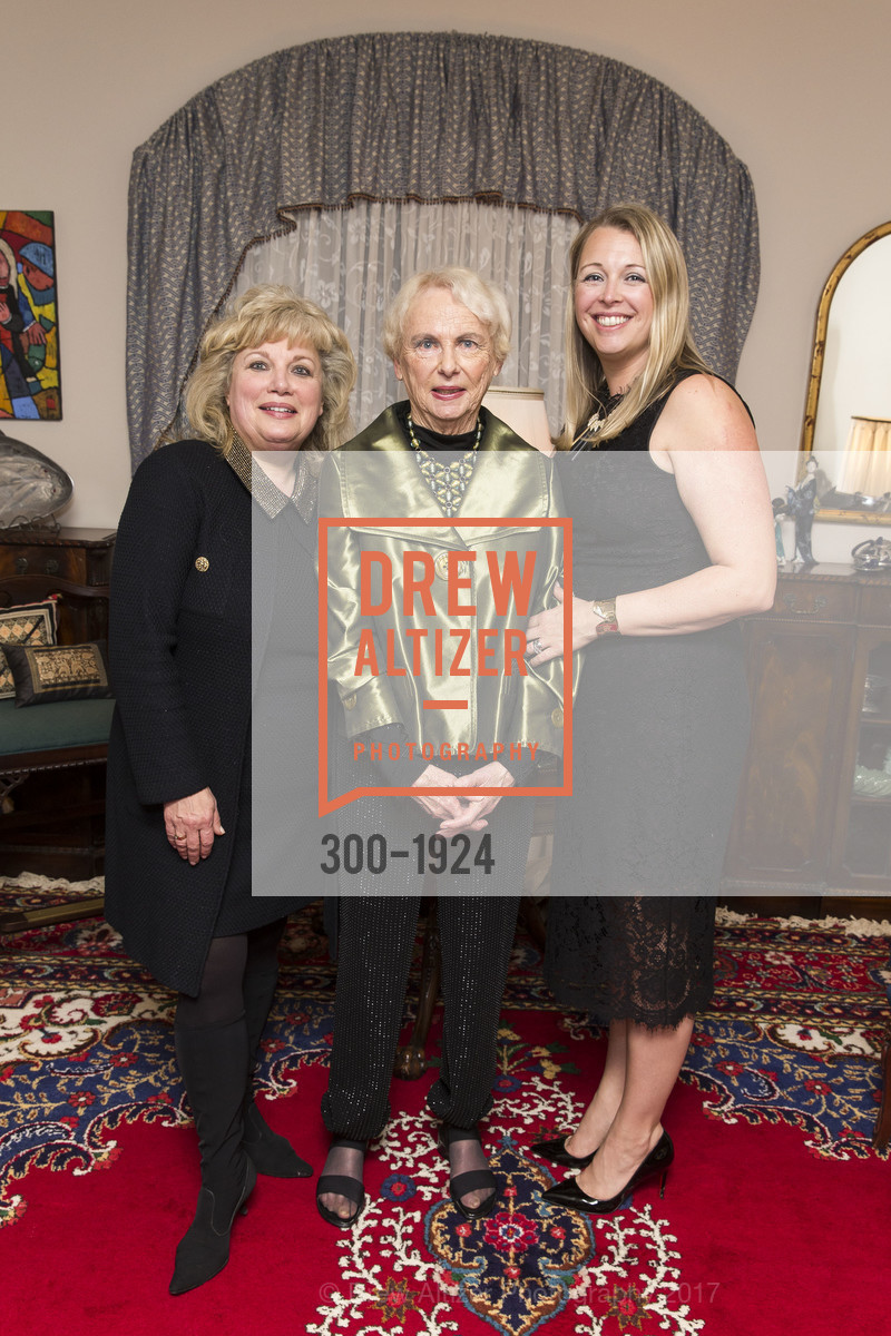 Sharon McCarthy, Jackie McCarthy, Courtney Kilroy, Kick-off Cocktail Reception for the 15th Anniversary of the Leo T. McCarthy Center at USF, Leo T McCarthy Center. 400 MAGELLAN AVENUE, February 9th, 2017, Photo #300-1924 Sharon McCarthy, Jackie McCarthy, Courtney Kilroy, Photo #300-1924